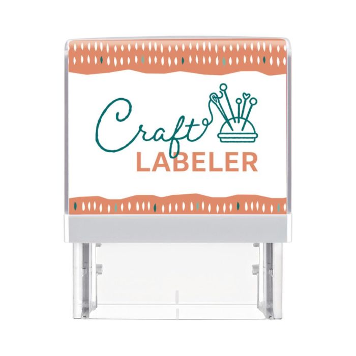 COLOP Craft Labeler Printer 20 Textilstempel Vorderansicht