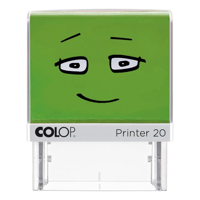 Colop Belohnungsstempel grün Frontansicht