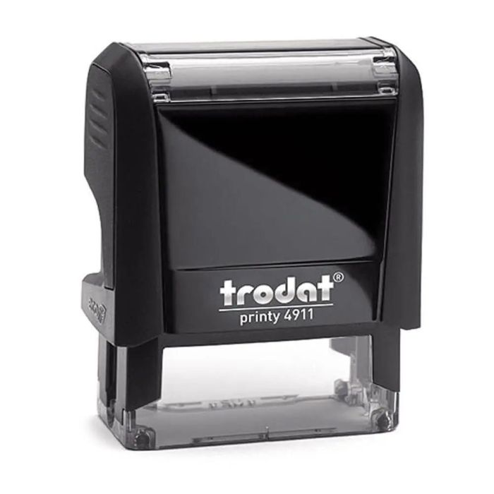 Textilstempel Trodat Printy 4911 schwarz für Text und Logo