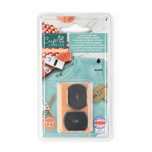 COLOP Craft Labeler 2 Ersatz-Stempelkissen schwarz in Verpackung Vorderseite