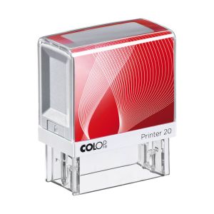 Colop Printer 20 weiß-rot fürs Büro und Firmen