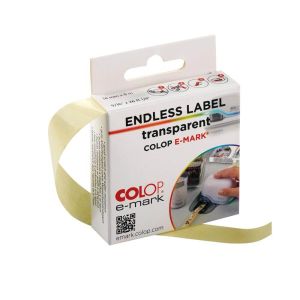 Colop e-mark Etiketten transparent