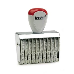 Trodat 15310 Ziffernstempel 10-stellig mit 3 mm Ziffernhöhe
