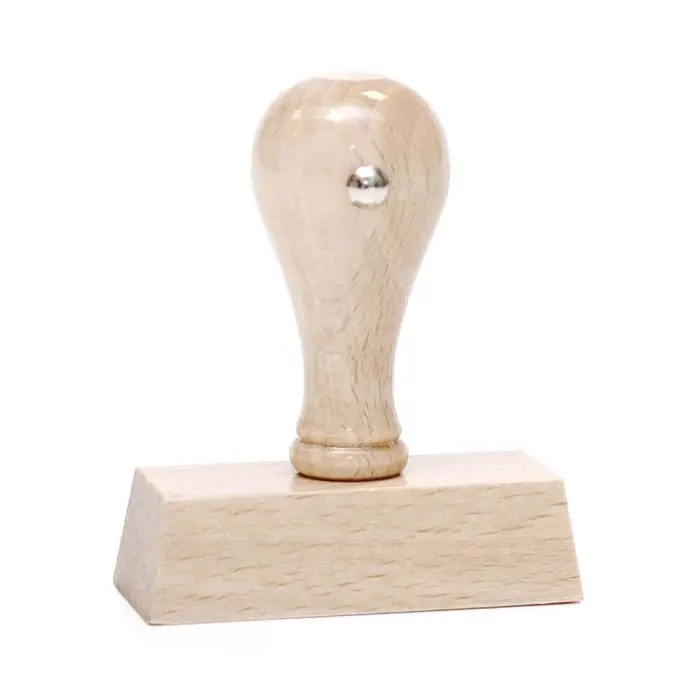 Holzstempel Stempelkörper Rohling Stempel rund 6 cm Durchmesser 60 mm