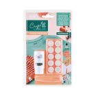 COLOP Craft Labeler Set R17 Handmade Stempelset Vorderseite