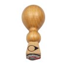 Zeichnungsstempel aus Holz