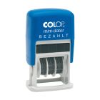 Colop Mini Dater S 160/L Stempel mit Datum und Text Bezahlt