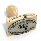 Wooden Stamp - oval - Ø 30 mm